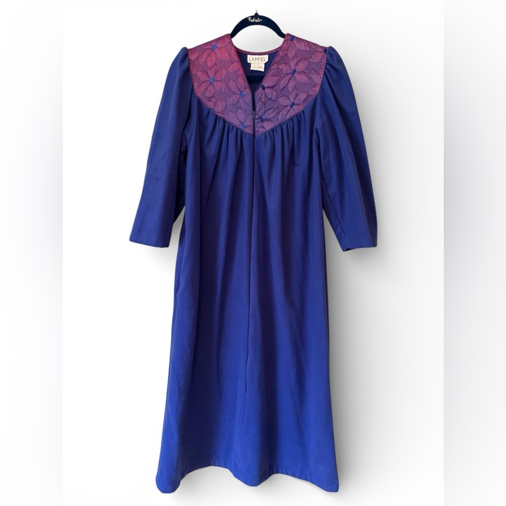 Lappel Women’s Vintage Dressing Gown Robe Size Large